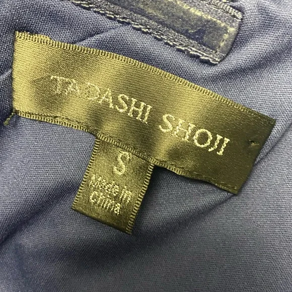 Tadashi Shoji - One Sleeve A-line Evening Dress - Picture 4 of 4